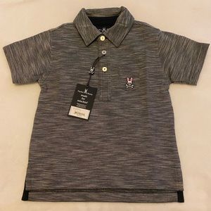 Pyscho Bunny Toddler Boys Polo 3t